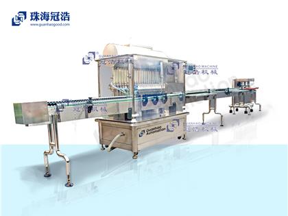 全自動灌裝、旋蓋生產線